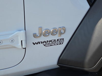 2020 Jeep Wrangler Unlimited Sport S 4X4