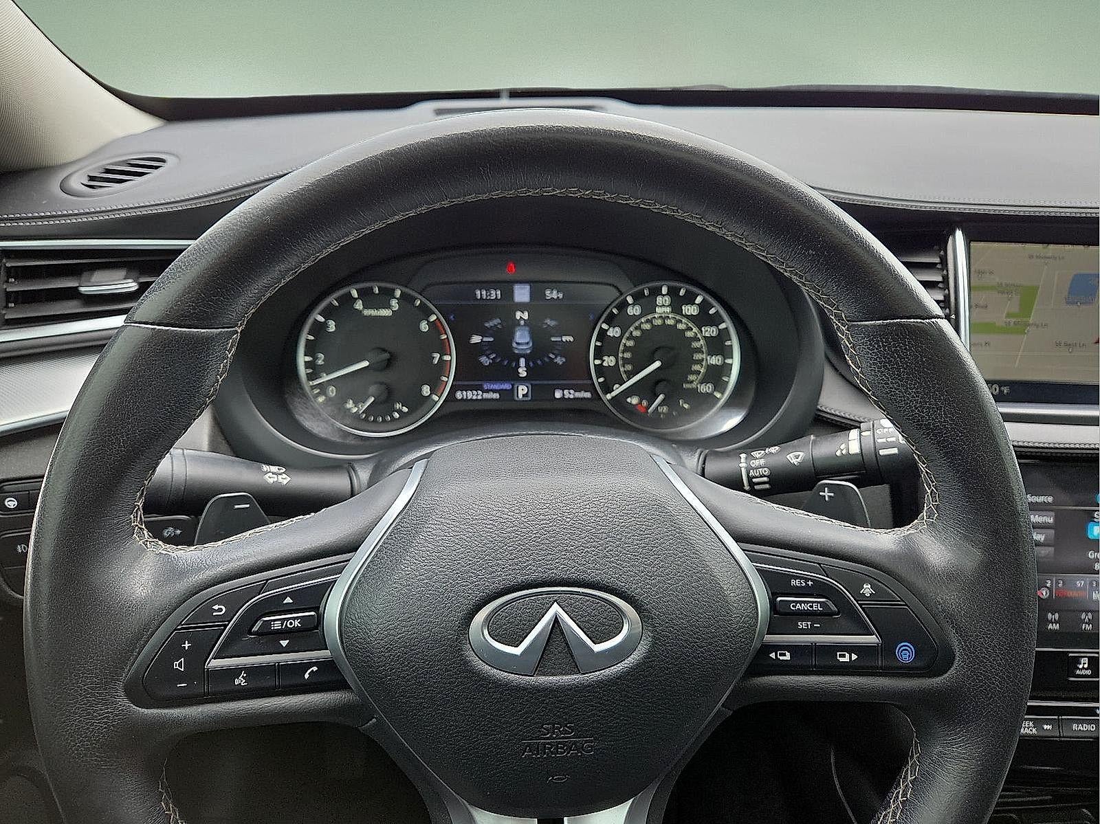 2021 INFINITI QX50 SENSORY