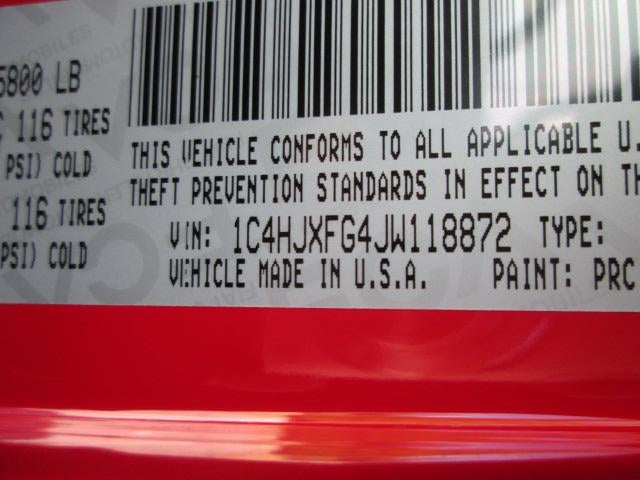 2018 Jeep Wrangler Unlimited Rubicon 4x4