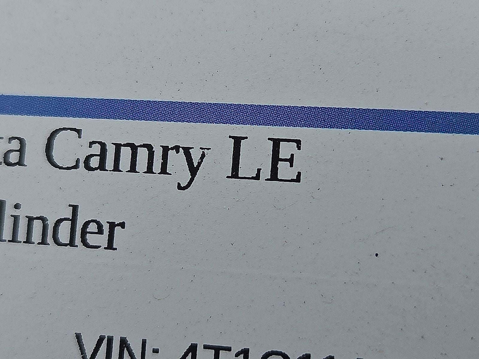 2024 Toyota Camry LE