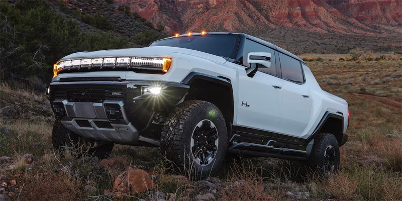 2024 GMC Hummer EV driving