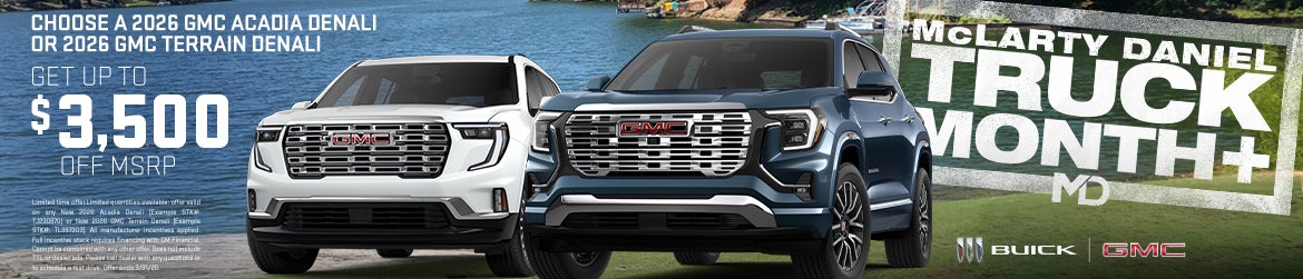 2026 Acadia - Terrain