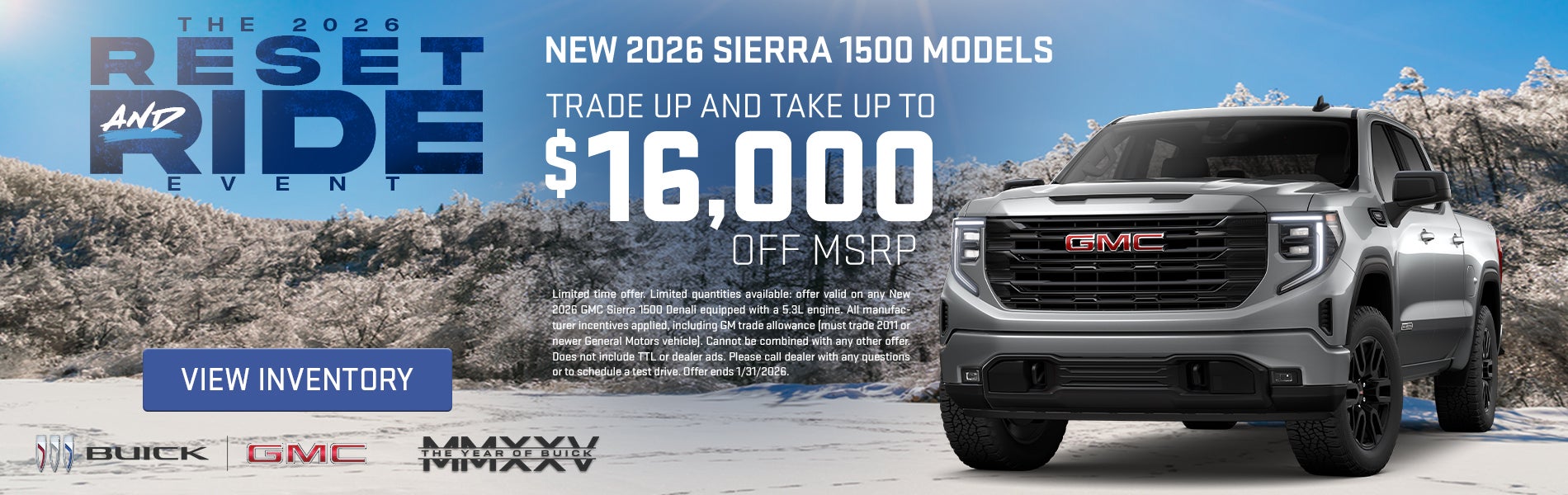 NEW 2026 SIERRA 1500 