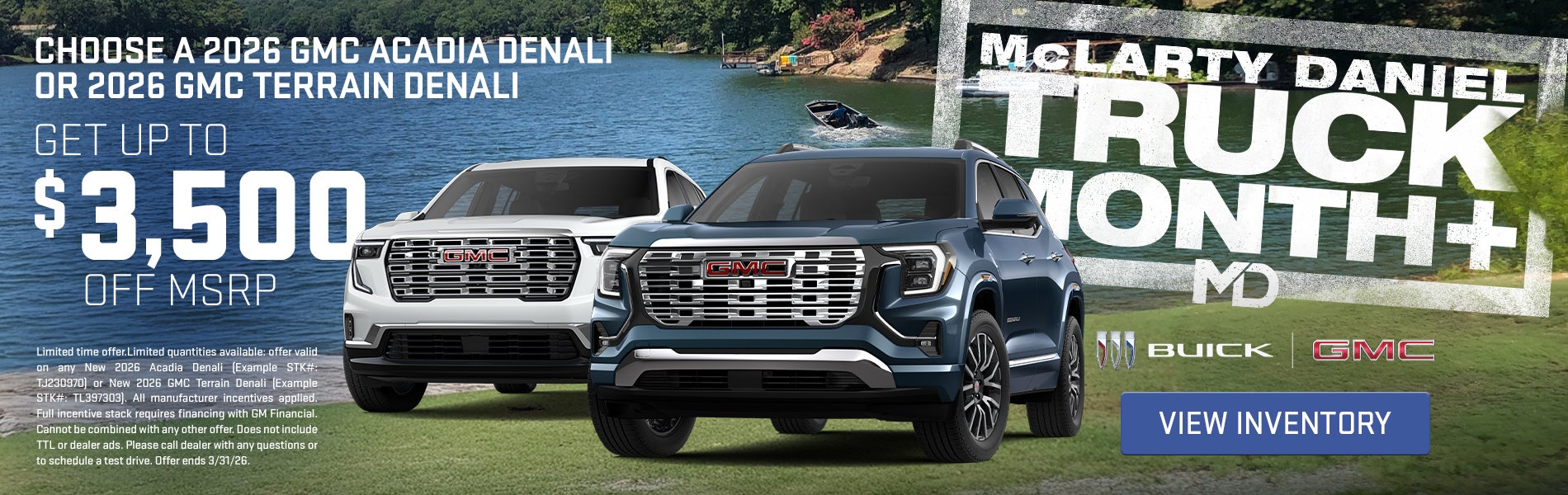 2026 GMC ACADIA -TERRAIN DENALI