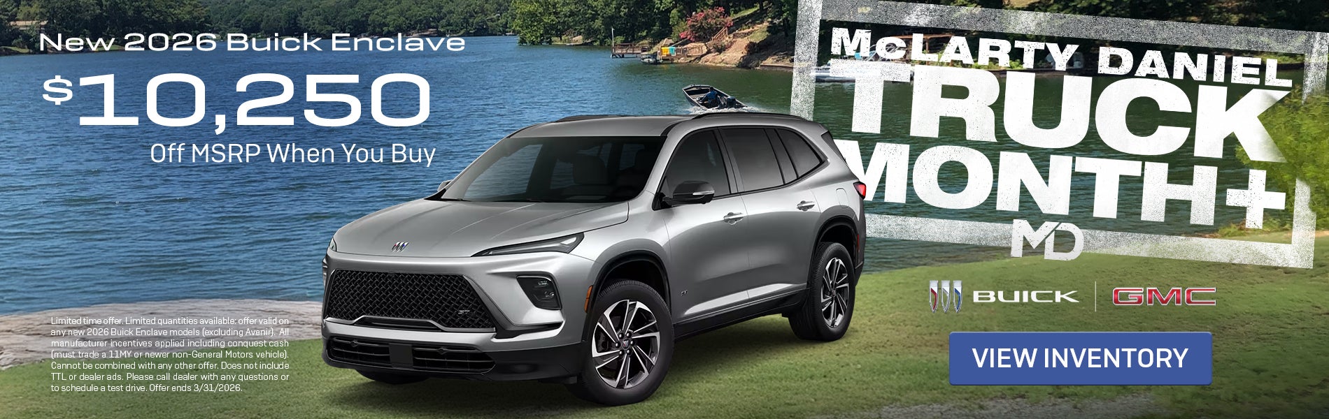 New 2026 Buick Enclave