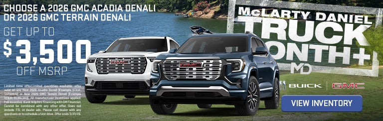 2026 GMC ACADIA -TERRAIN DENALI