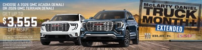 2026 GMC Acadia Denali/2026 GMC Terrain Denali