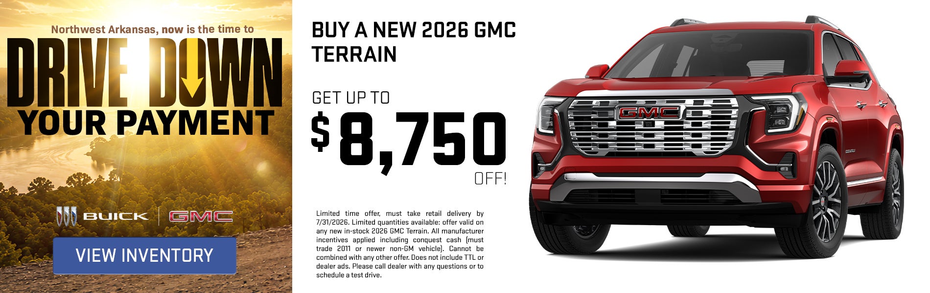 New 2026 GMC Terrain