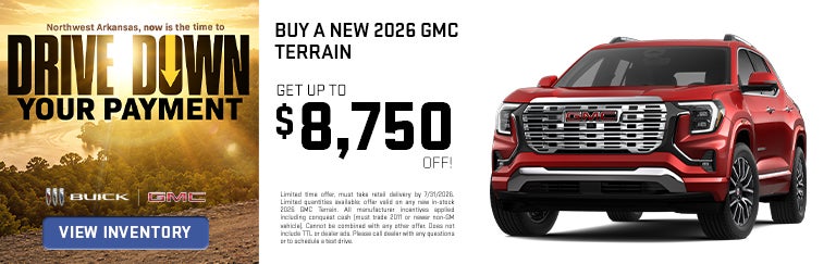 New 2026 GMC Terrain