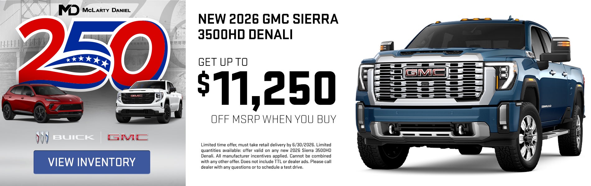 New 2026 GMC Sierra 2500 HD Denali