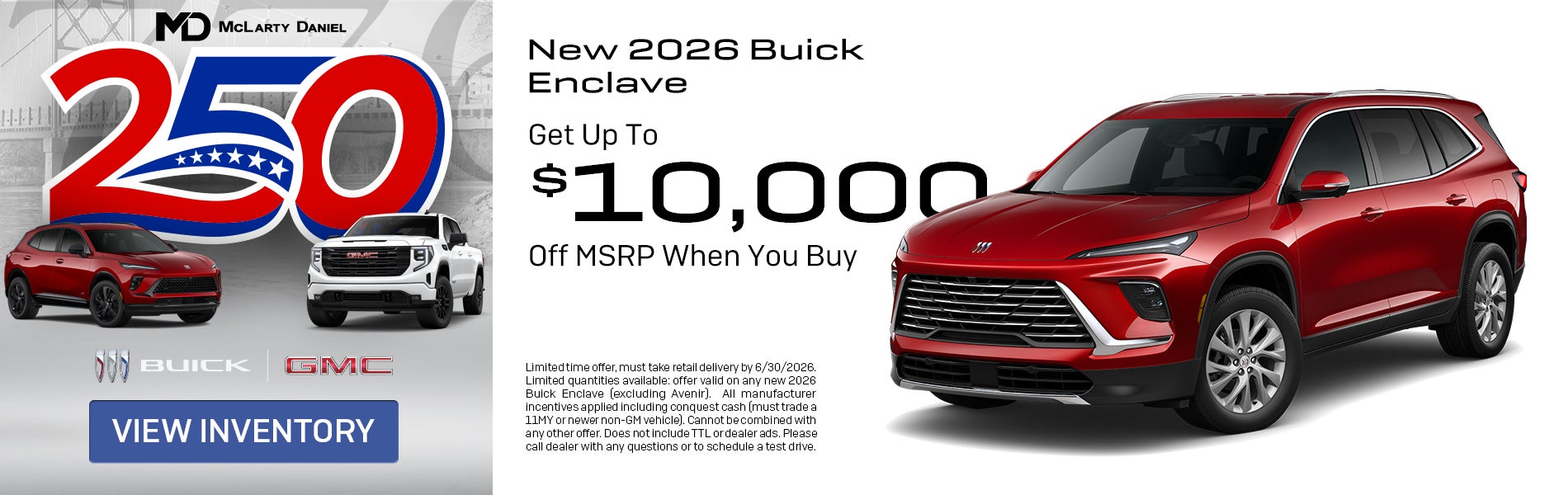 New 2026 Buick Enclave