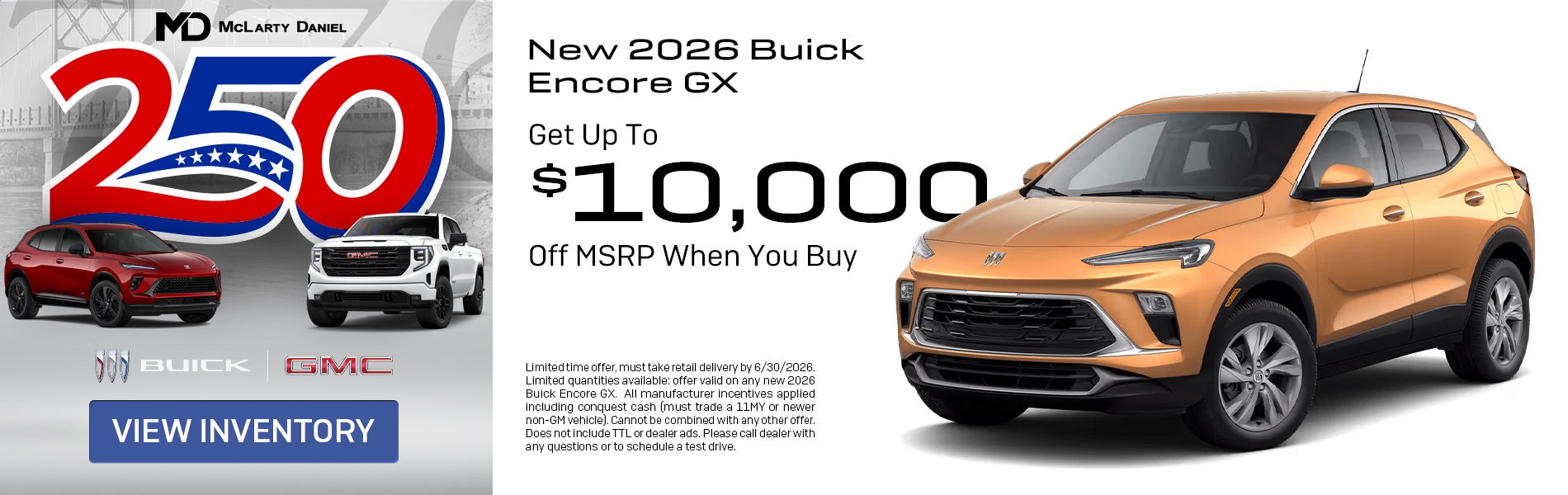 New 2026 Buick Encore GX