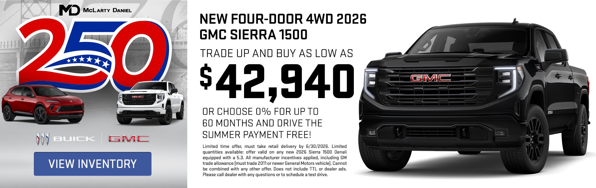 New 2026 Sierra 1500 Truck