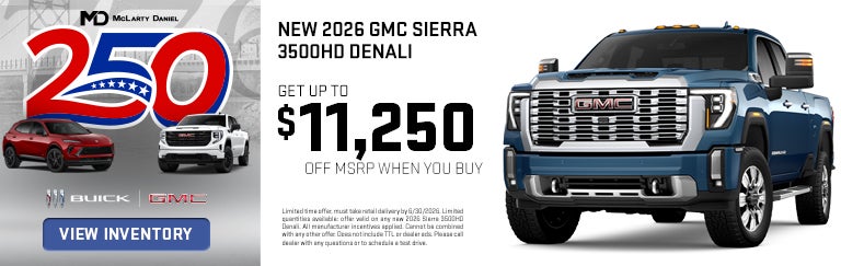 New 2026 GMC Sierra 2500 HD Denali