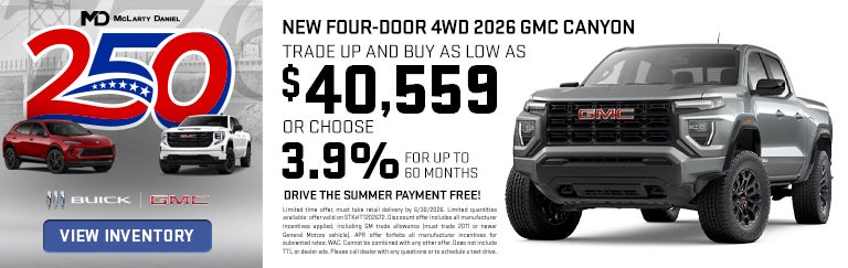 New 2026 GMC Canyon