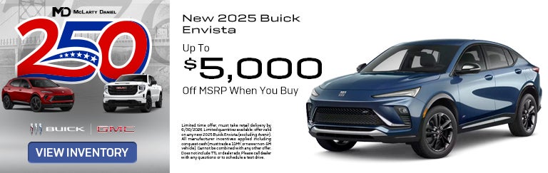 New 2025 Buick Envista