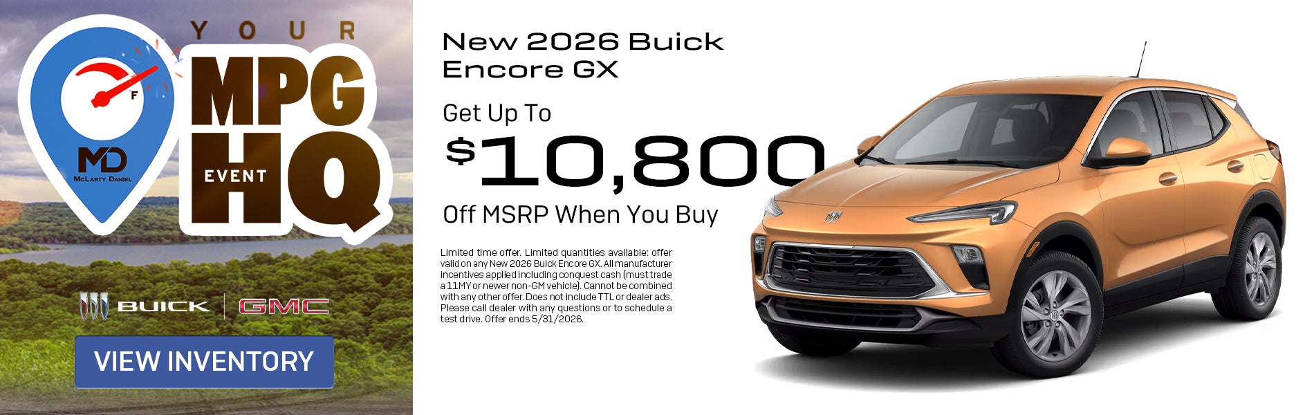New 2026 Buick Encore GX