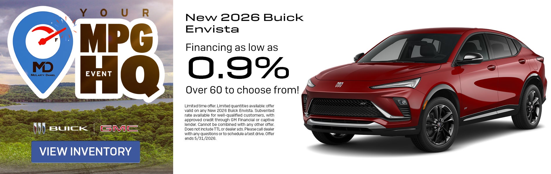 New 2026 Buick Envista