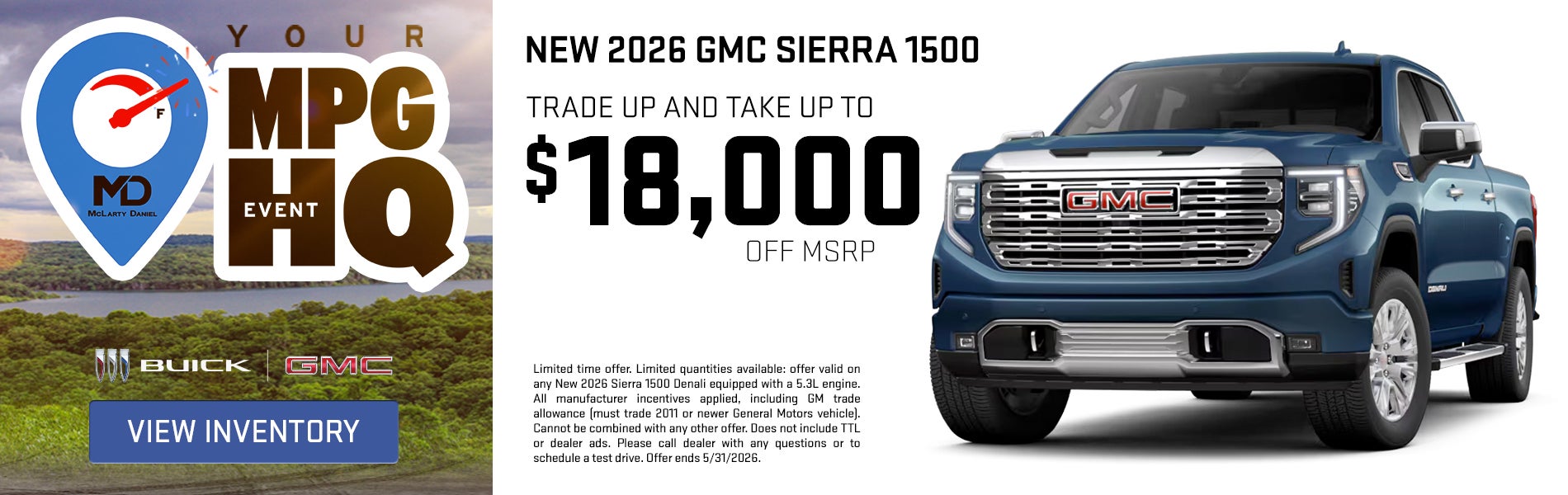 New GMC Sierra 1500 Trucks