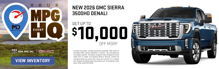 New GMC Sierra 3500HD Denali Truck
