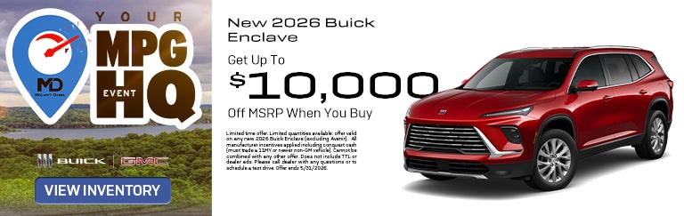 New 2026 Buick Enclave
