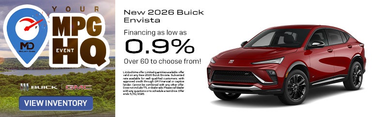 New 2026 Buick Envista