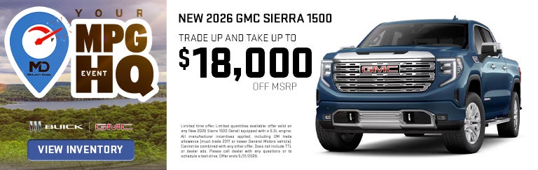 New GMC Sierra 1500 Trucks