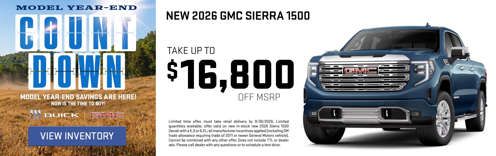 New GMC Sierra 1500 LD Truck