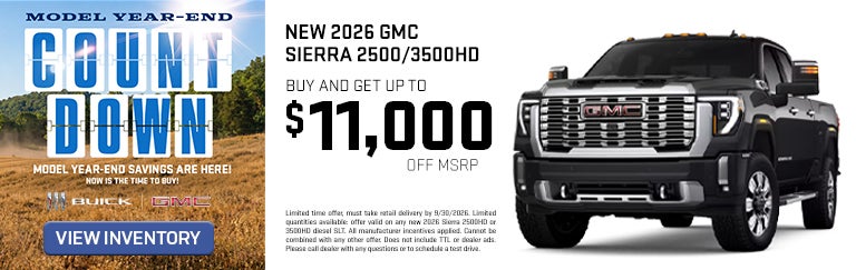 New 2026 GMC Sierra 2500/3500HD