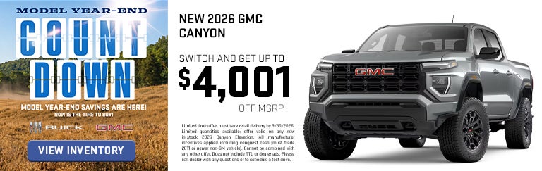 New GMC Canyon