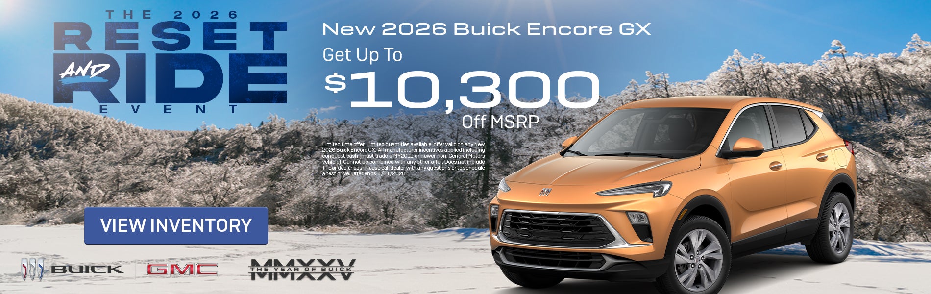 NEW 2026 BUICK ENCORE GX