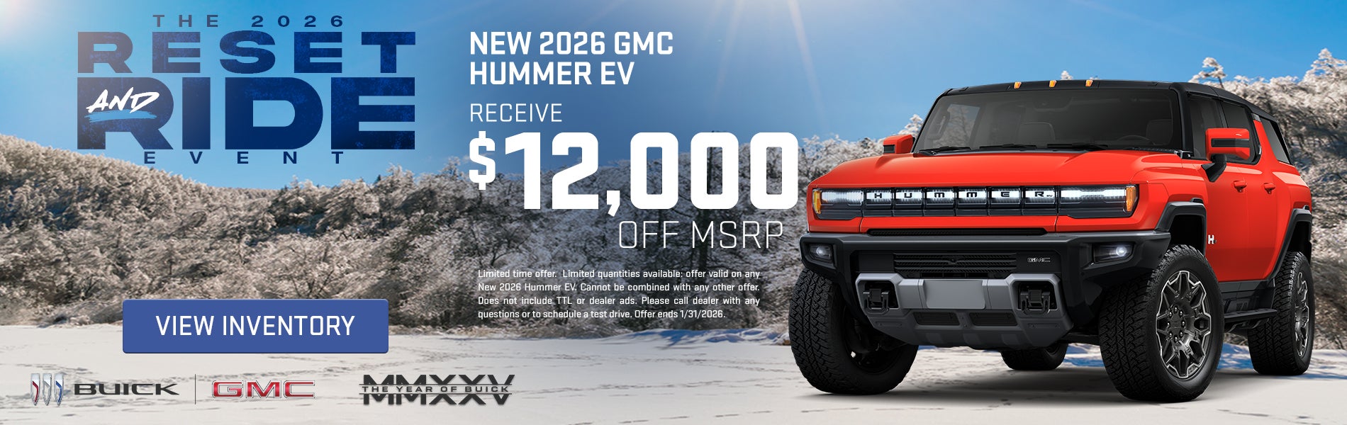 NEW 2026 GMC HUMMER EV